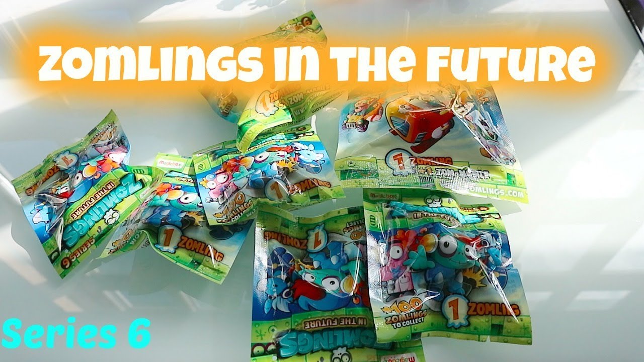 Zomling series 6 WE COMPLETED THE LIMITED EDITION COLLECTION (Zomlings in the future)