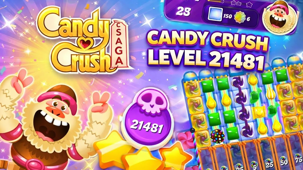 Candy Crush Saga Level 21481