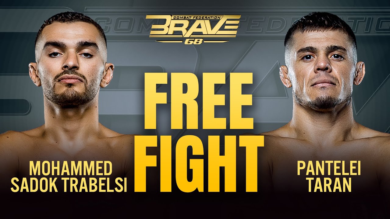 Mohammed Sadok Trabelsi vs Pantelei Taran | Full Fight | BRAVE CF 68