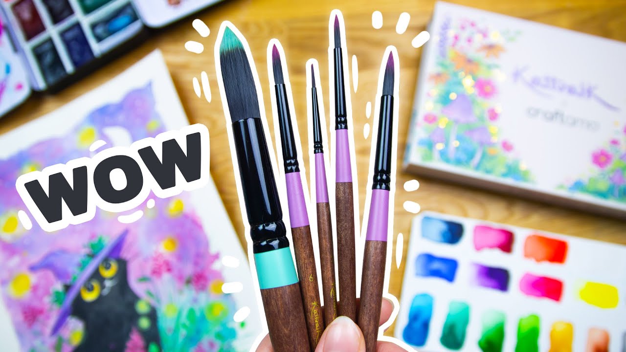 I Made a CUSTOM Brush Set - Let's Put it to the Test!