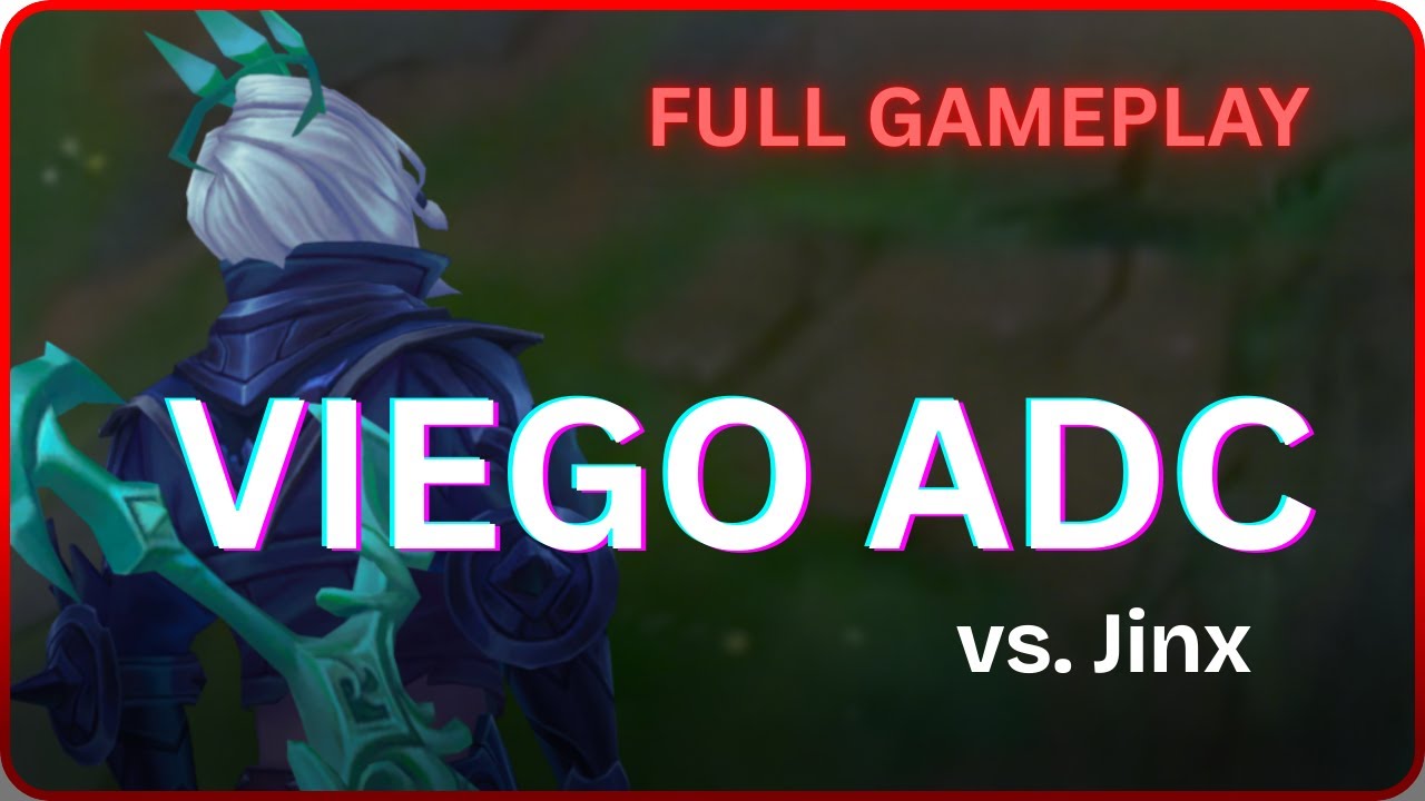 [Full Gameplay] Drac Viego ADC vs. Jinx - 4 110126
