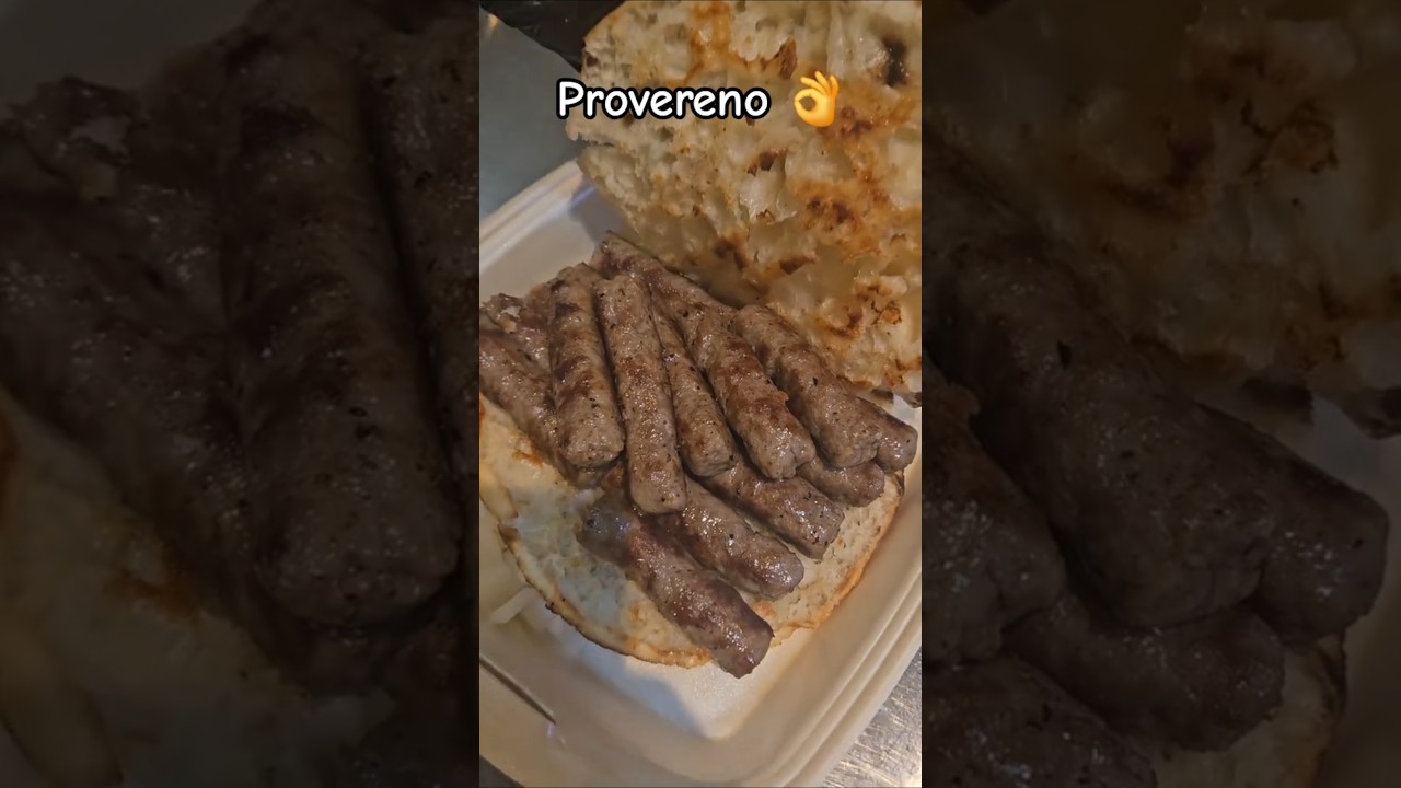 Provereni ukus 🍽 | Ćevapi u domenu 👌 #food #goodvibes #balkanfood