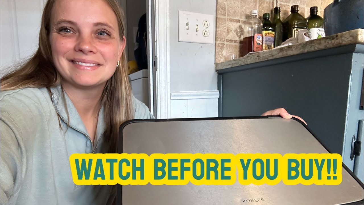 Koehler 13 Gallon Trash and why this mom LOVES this trashcan!