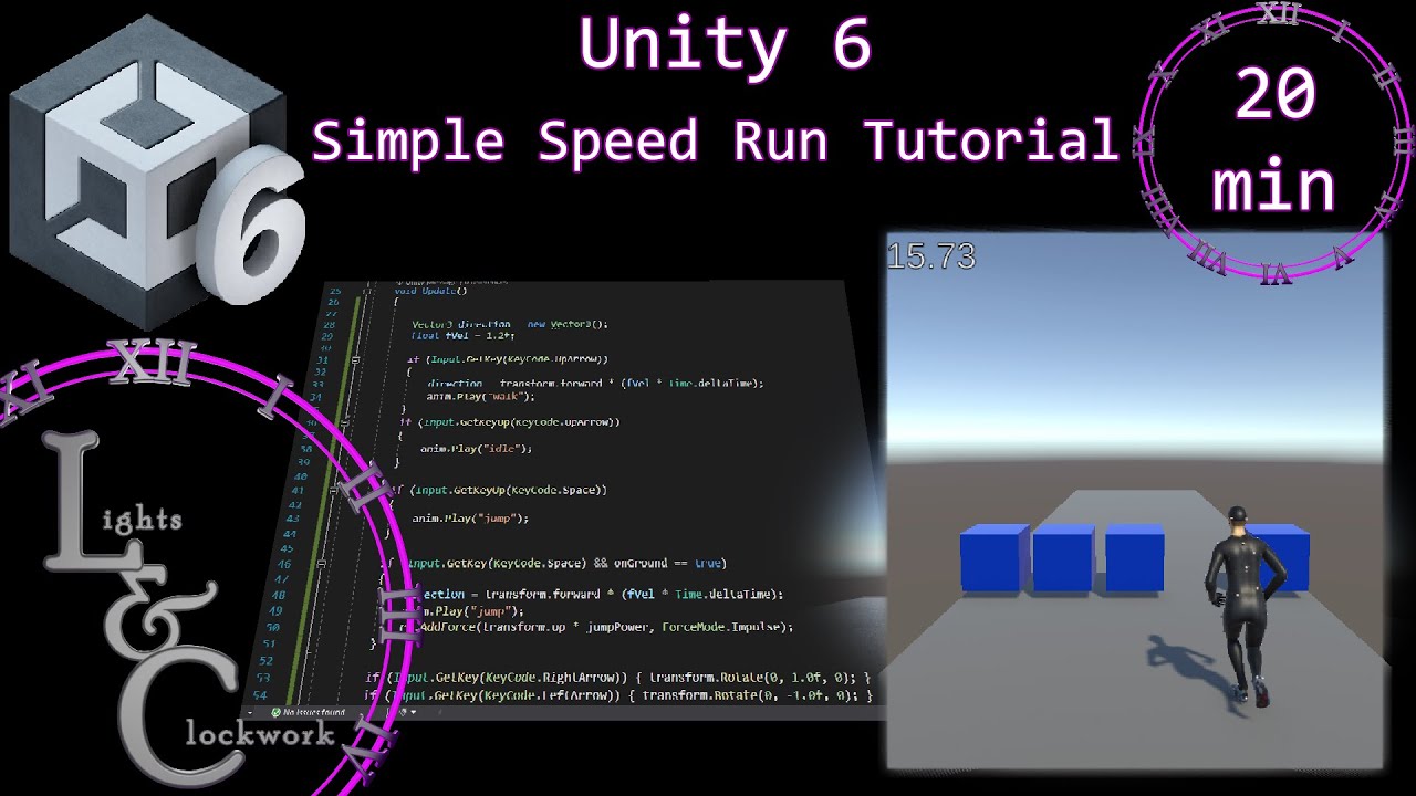Unity 6 Complete Infinte Runner Game In 20 Minutes