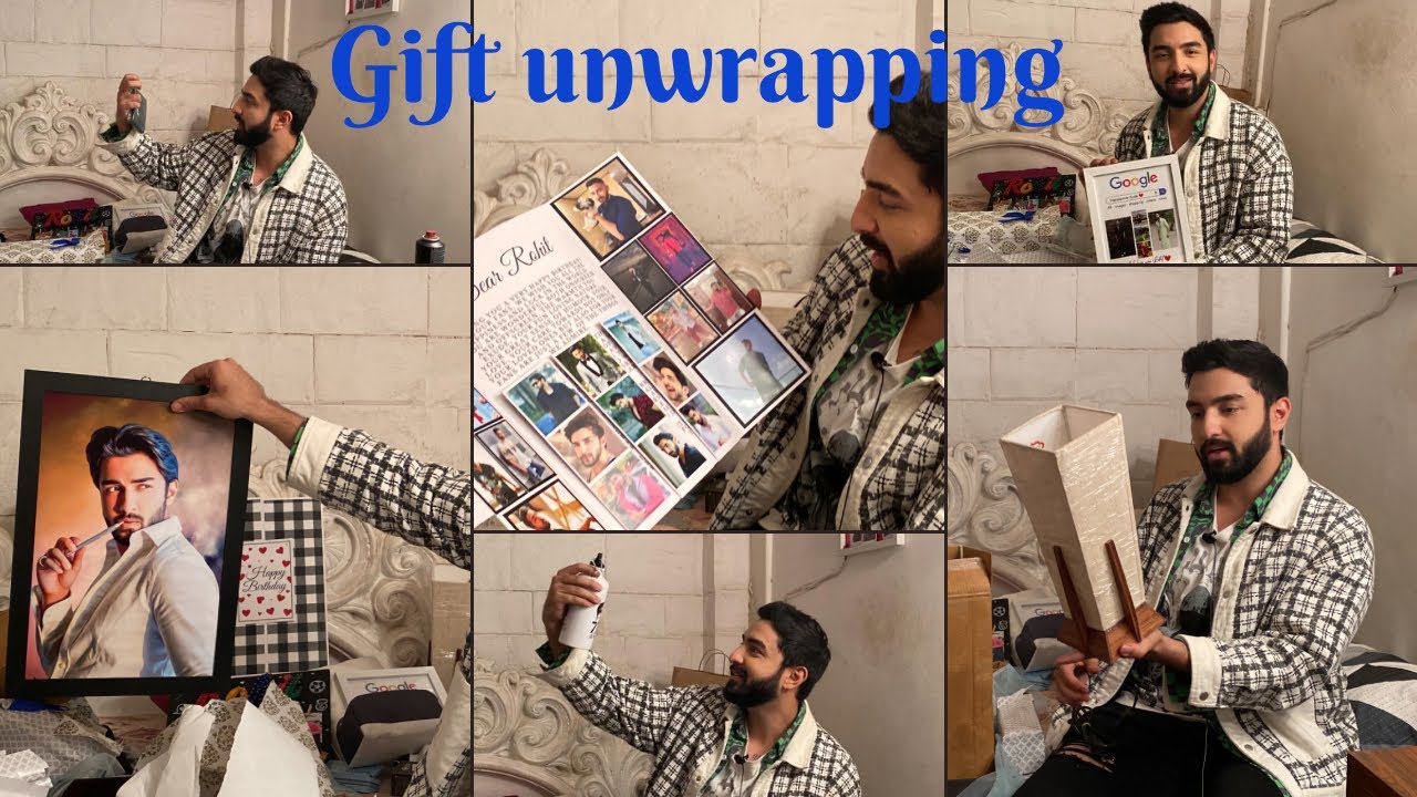 Rohit Suchanti Unwrap Gifts Received From Fans | Telly Glam