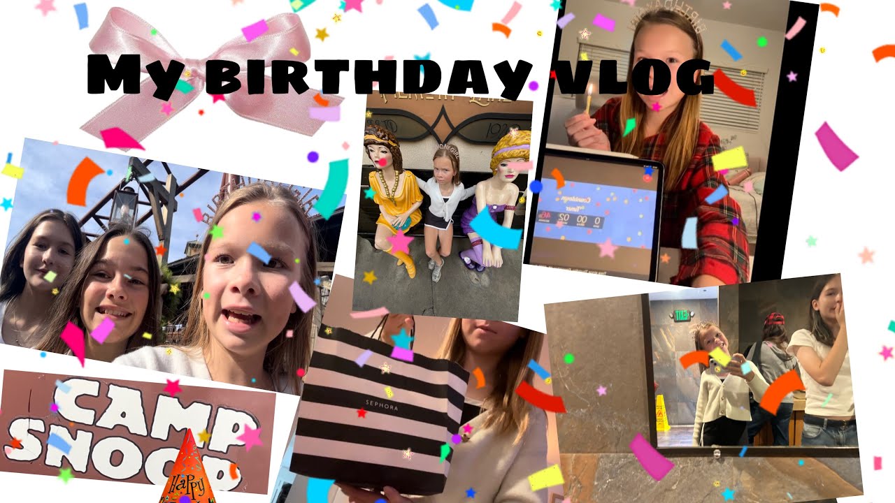 My birthday vlog #aesthetic #funny #tocaboca #acting #cute #cute 