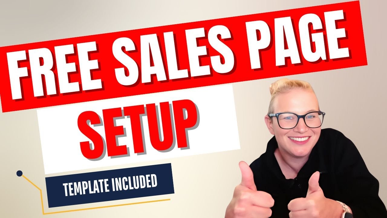 How to Make a Sales Page for Free (Step-by-Step Canva Tutorial)