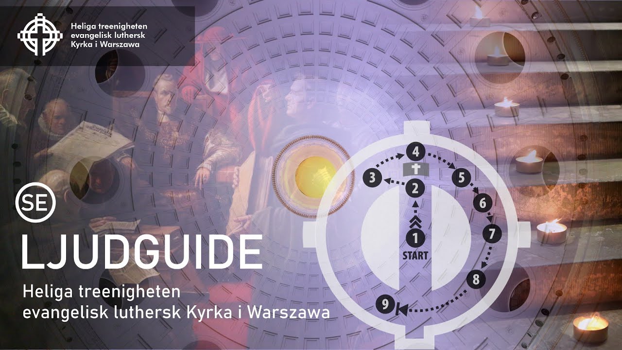 Audioguide SE (Ljudguide) Heliga treenigheten evangelisk luthersk Kyrka i Warszawa (Swedish ver.)
