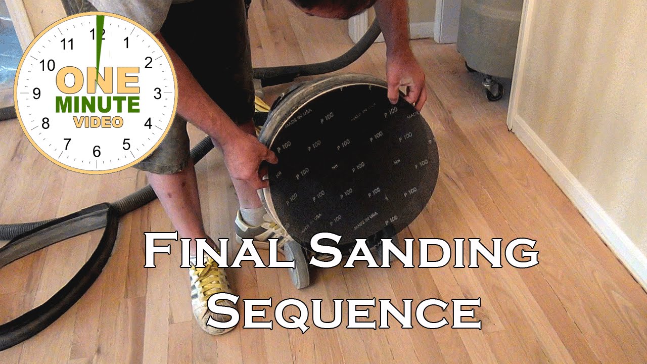 (W) Final Buffing With 100 Grit Screen