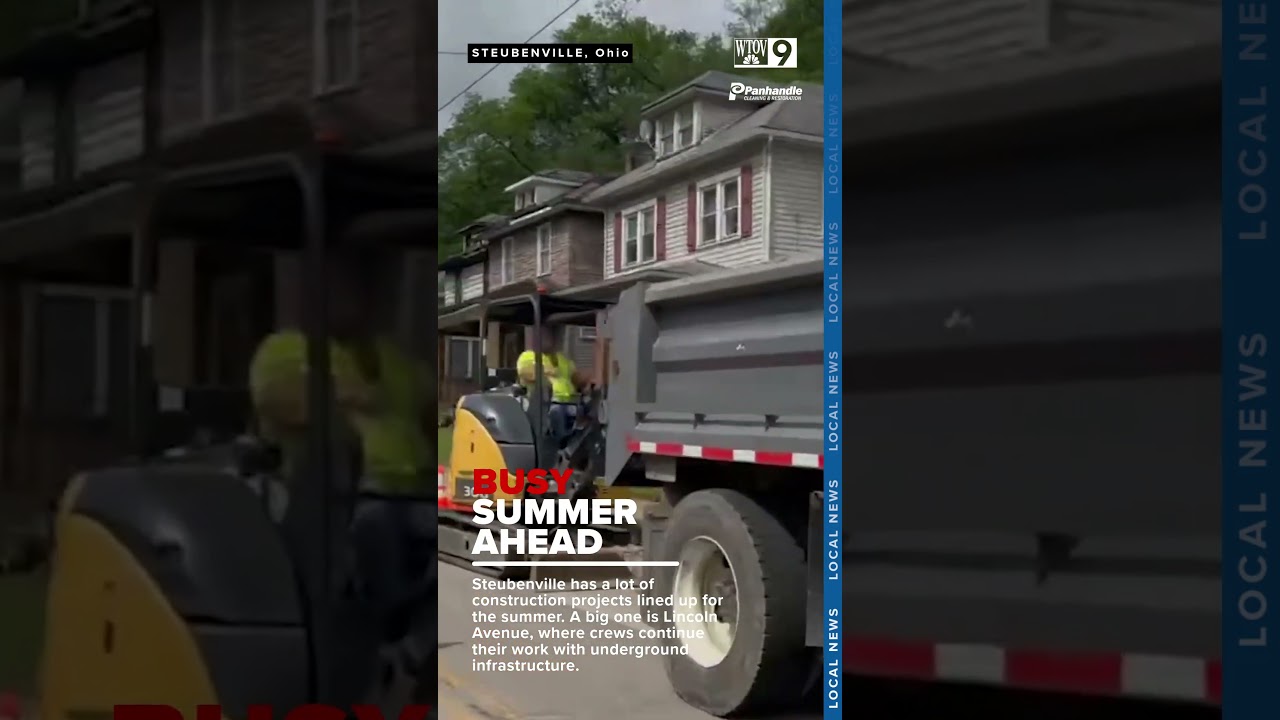 Steubenville gears up for major summer construction projects