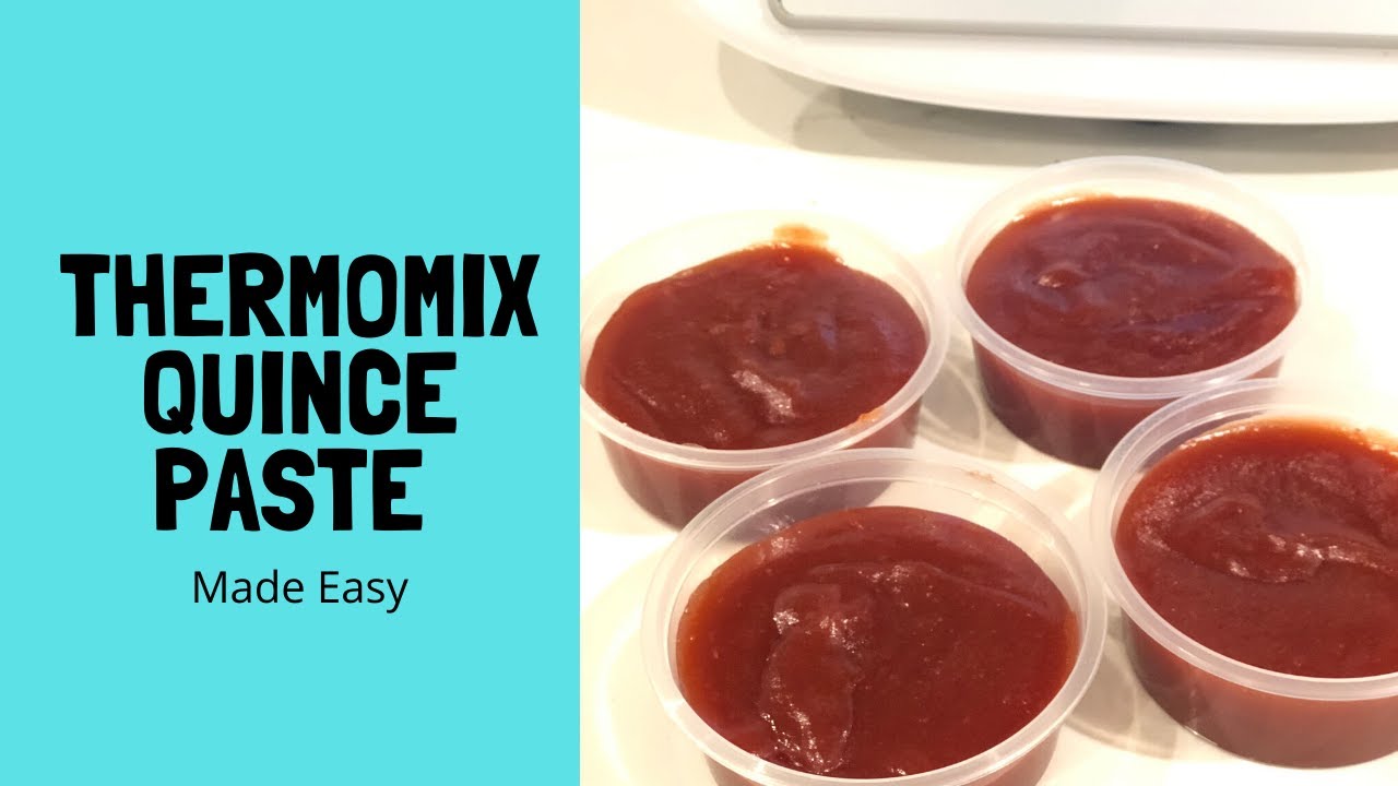 Thermomix Quince paste - made easy