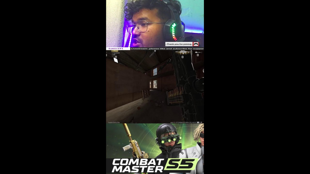 Gaming livestream