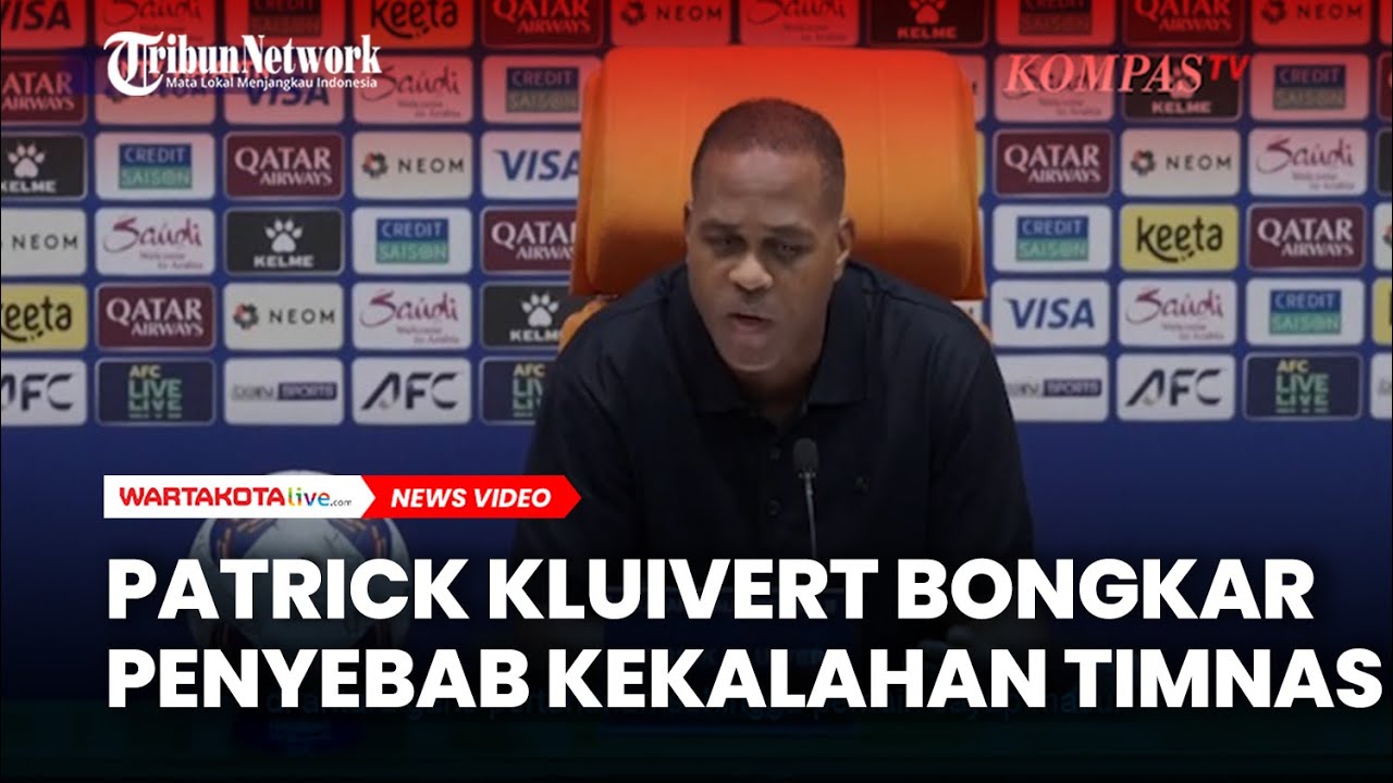 Patrick Kluivert Bongkar Penyebab Kekalahan Timnas Indonesia dari Arab Saudi