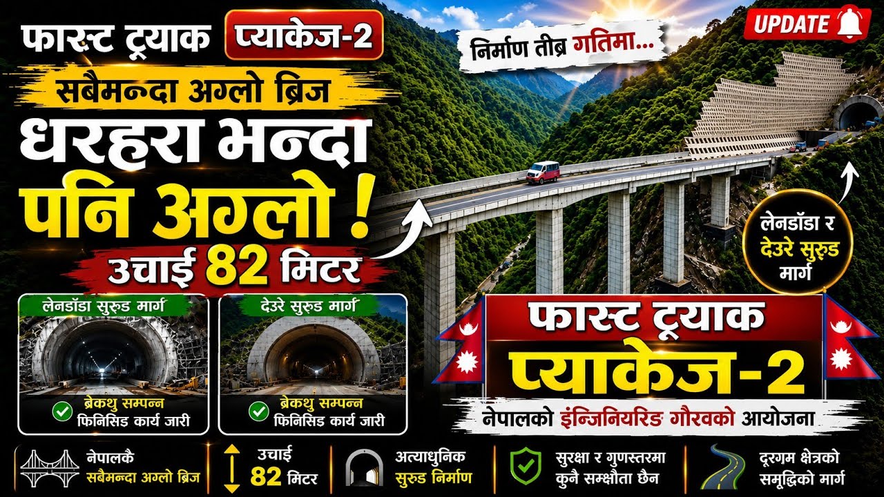 Kathmandu Terai / Madhesh / Nijgadh / fast track Latest progress Update2082l nepali wisdom wave l