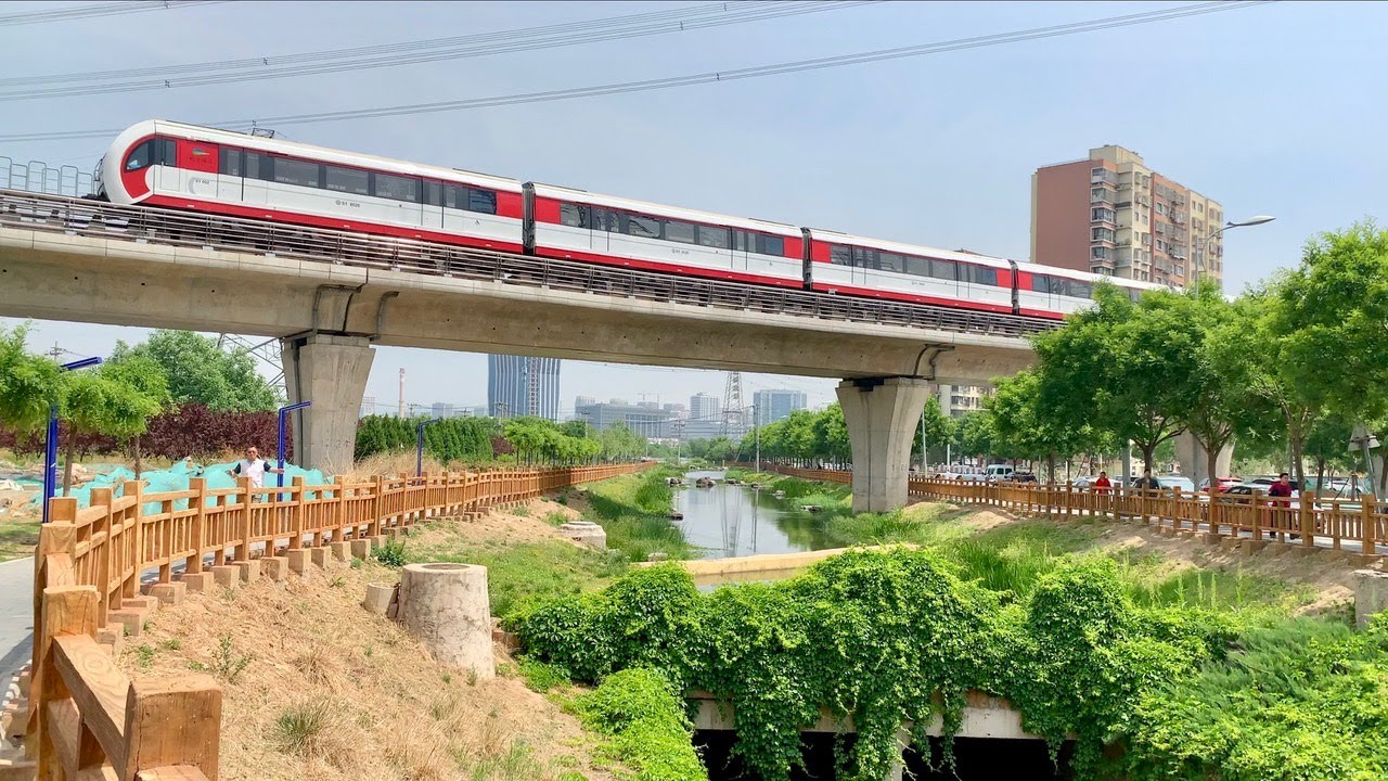Beijing S1 Maglev Line - 1.5 year in operation  S1线