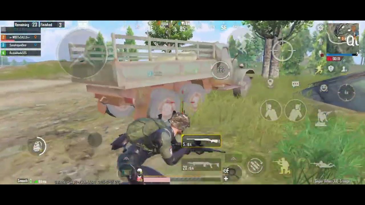 Bgmi Arcade mode gameplay 7 kills with sniper 