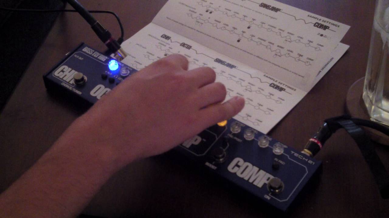 Tech 21 Bass Fly Rig- Manual 'Presets' Demo