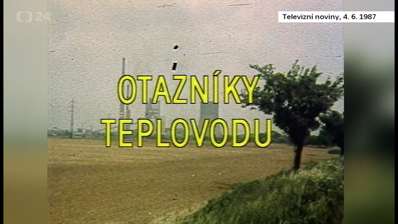 30 let teplovodu Mělník–Praha | Z metropole | ČT1