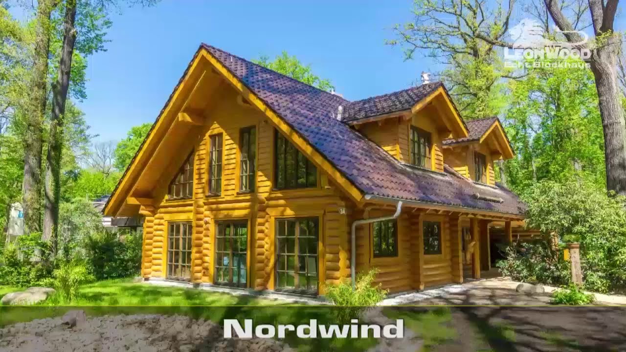L&eacute;onWood&reg;-Rundstammhaus 