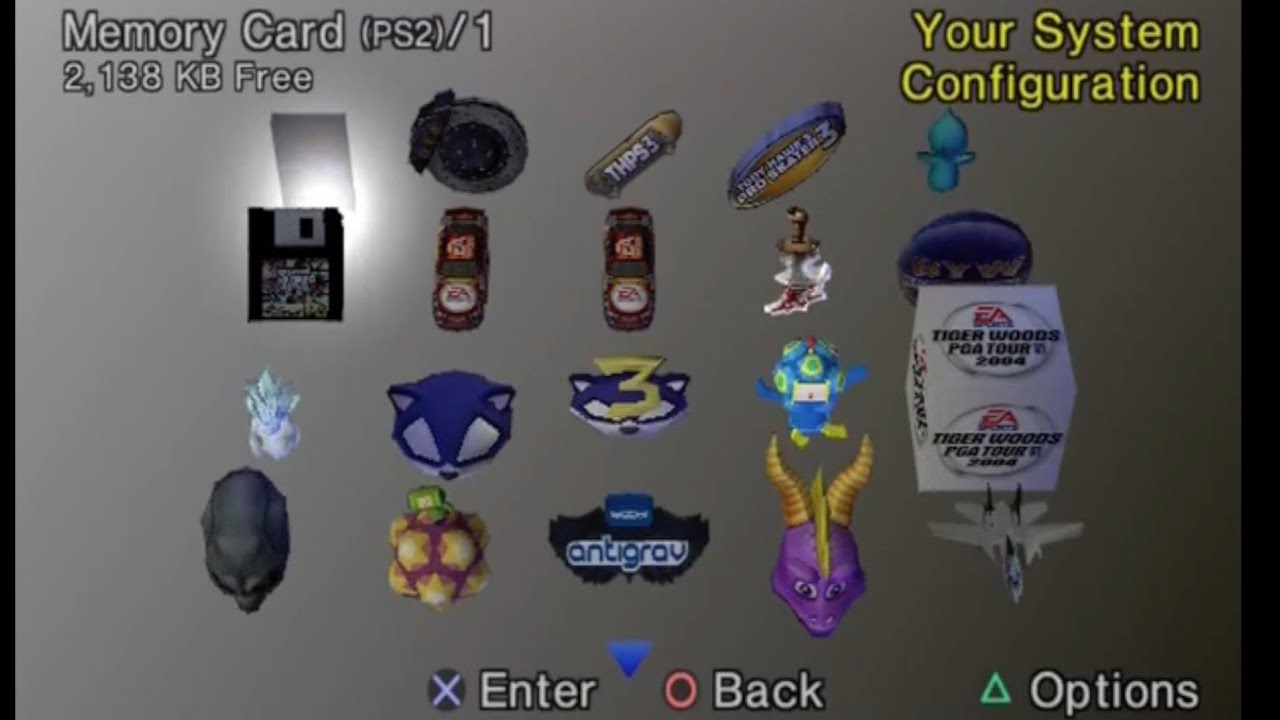My PS2 Save Files