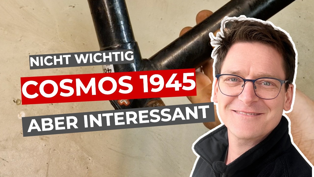 Cosmos 1945: Die kleinen Unterschiede – originale Details am zerlegten Ordonnanzrad