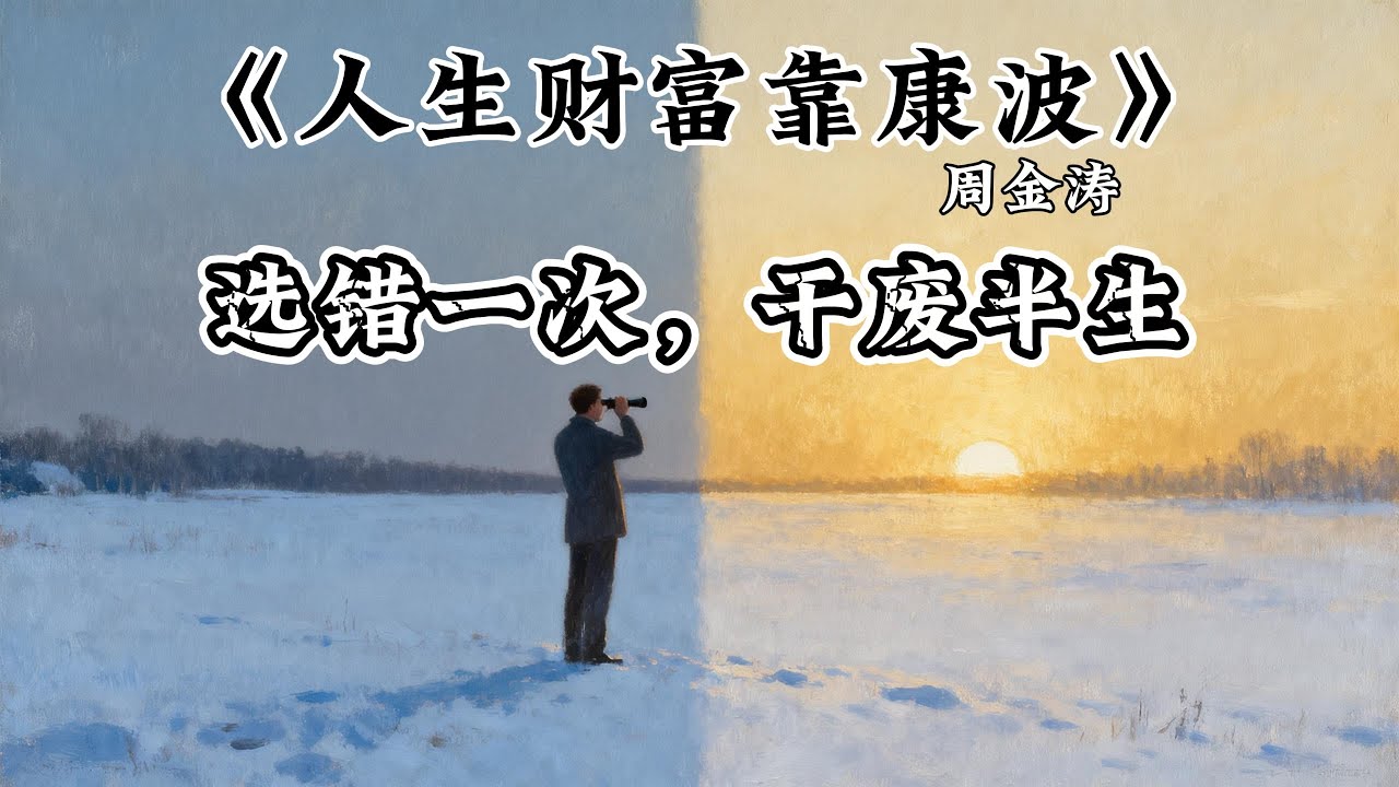 普通人逆天改命的唯一剧本：康波周期。《人生财富靠康波》