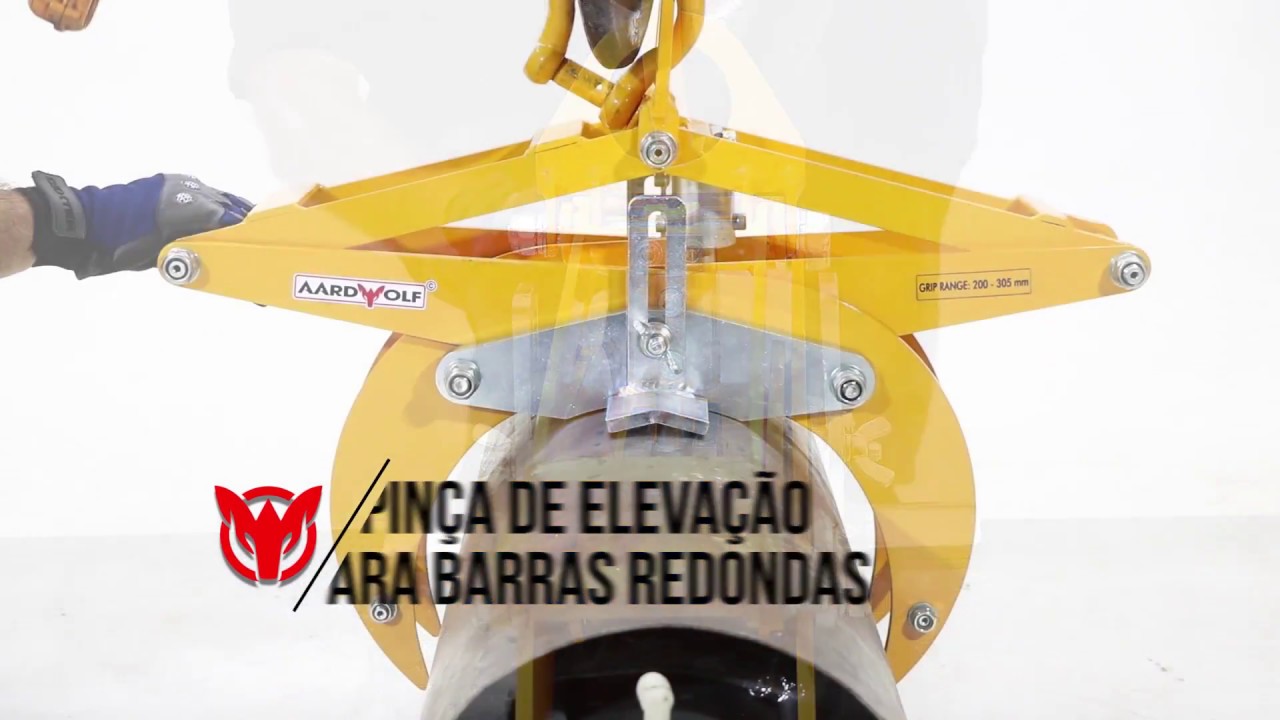 Pinça de Elevação para Barras Redondas, Aardwolf BL305