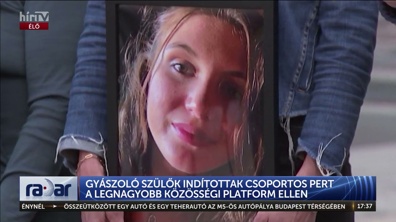 Gyászoló szülők indítottak csoportos pert a legnagyobb közösségi platform ellen - HírTV