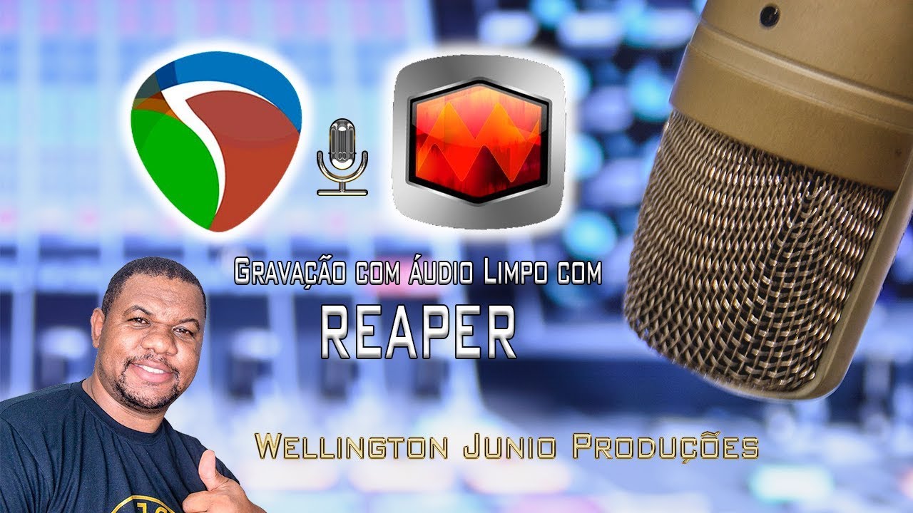 GRAVAÇÃO COM AUDIO LIMPO NO REAPER COM PLUGINs AO VIVO