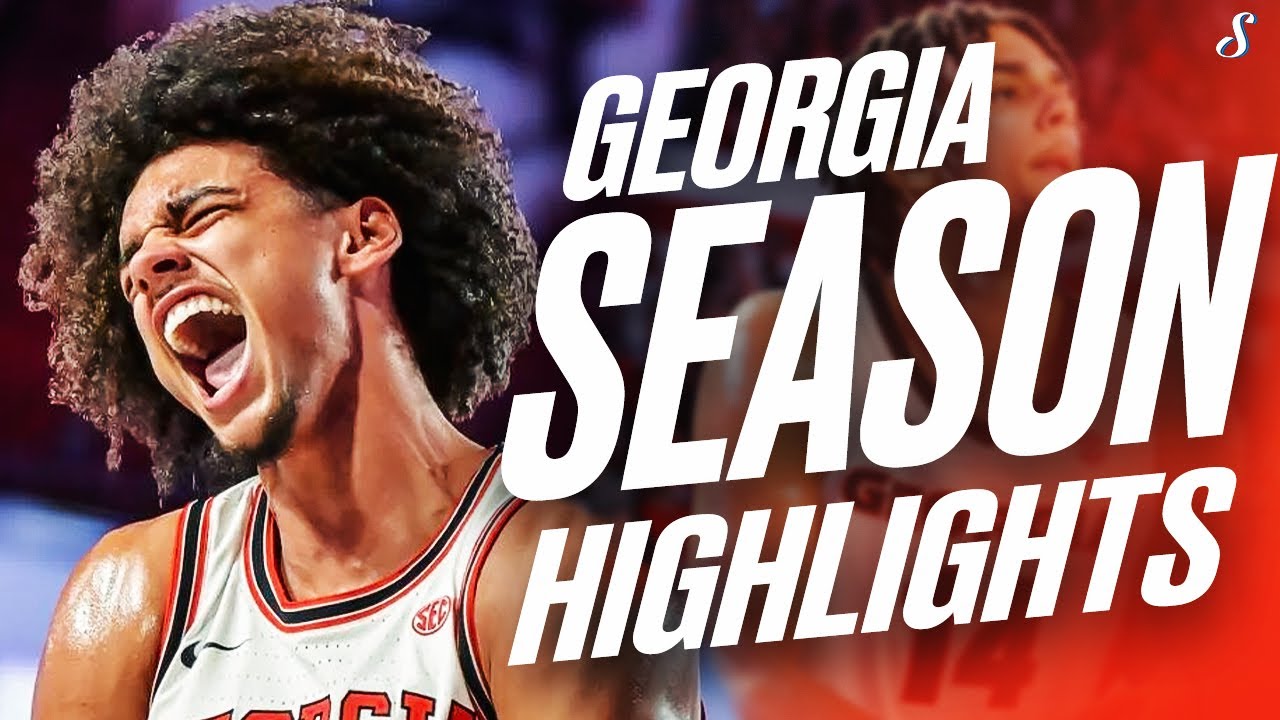 Asa Newell UGA Season Highlights | 15.4 PPG 6.9 REB 54.3 FG%