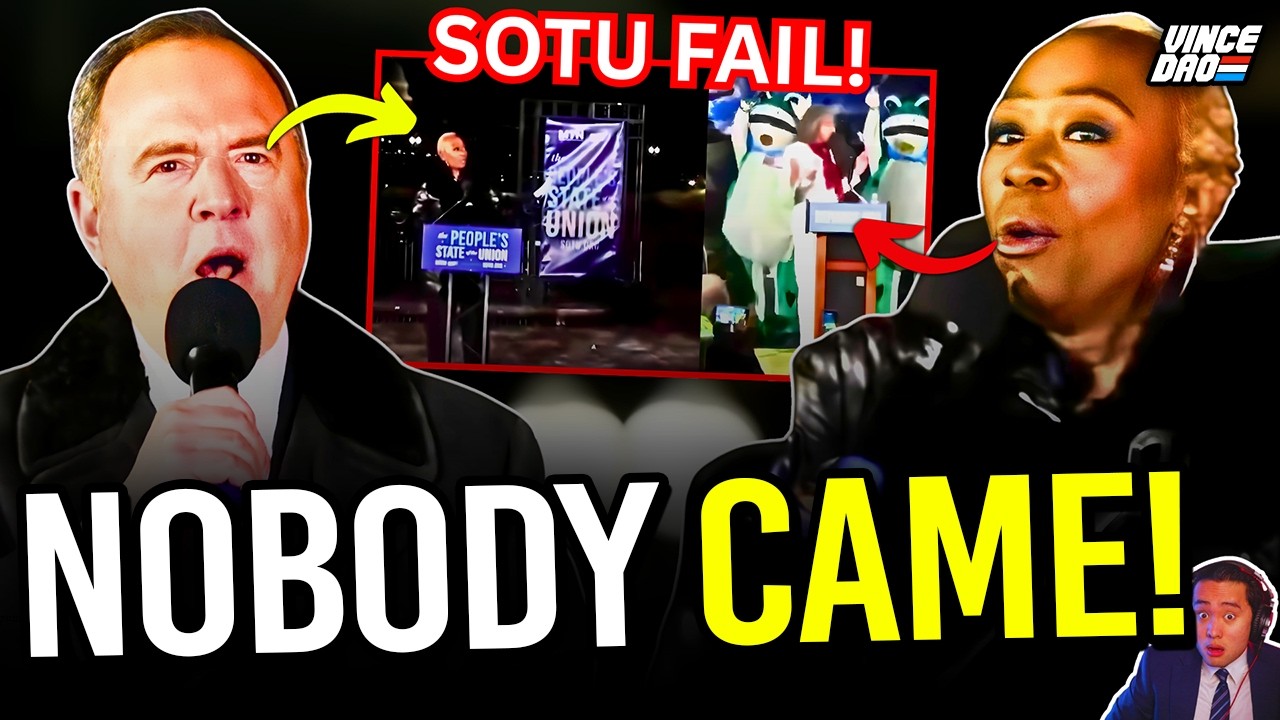 Democrats HUMILIATED After Nobody Shows Up to Their Anti-Trump State of the Union Protest!