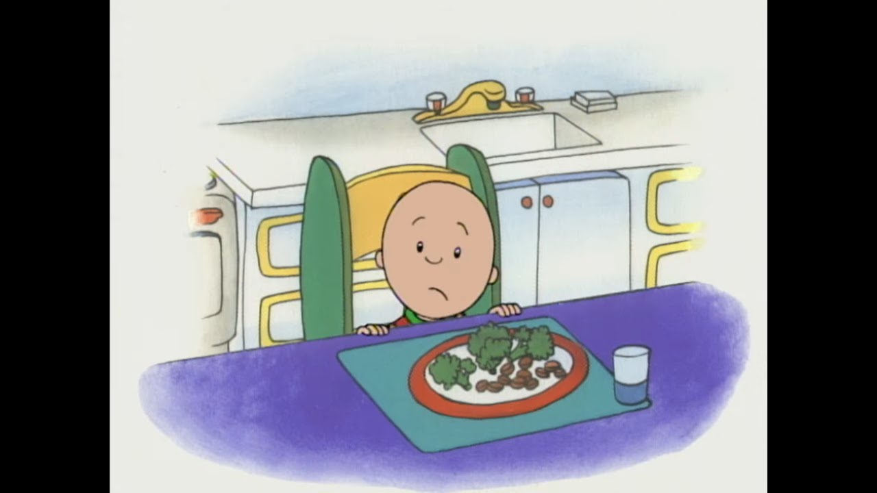 Caillou utálja a zöldségeket | Rajzfilmek gyerekeknek | Caillou Magyarul