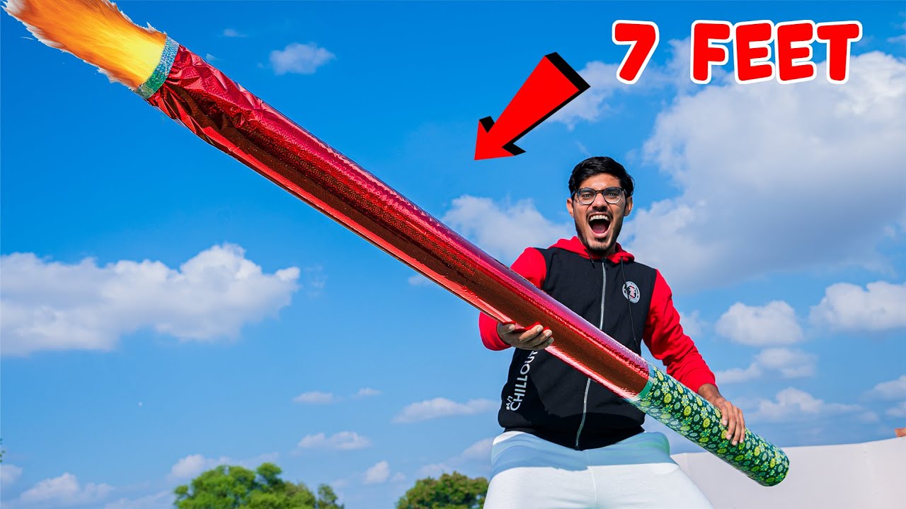 We Made Biggest Diwali Torch | हमने बनायी सबसे बड़ी रौशनी | 100X Powerful