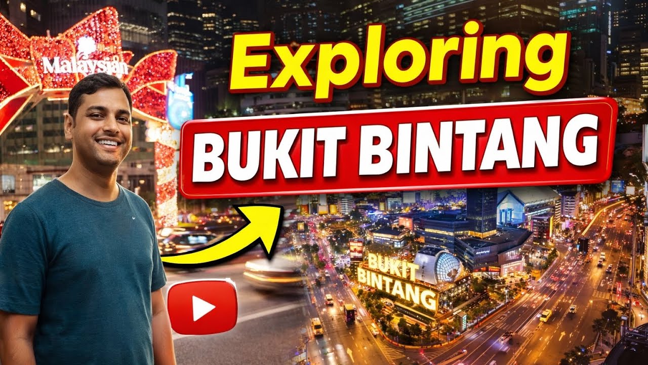 Bukit Bintang Night Walk 🇲🇾 | Kuala Lumpur’s Most Happening Street!