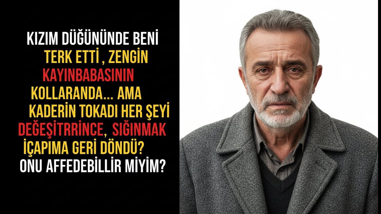 KIZIM DÜĞÜNÜNDE BENİ ZENGİN KAYINPEDERİYLE DEĞİŞTİRDİ, HER ŞEY ÇÖKÜNCE GERİ DÖNMEK İSTEDİ