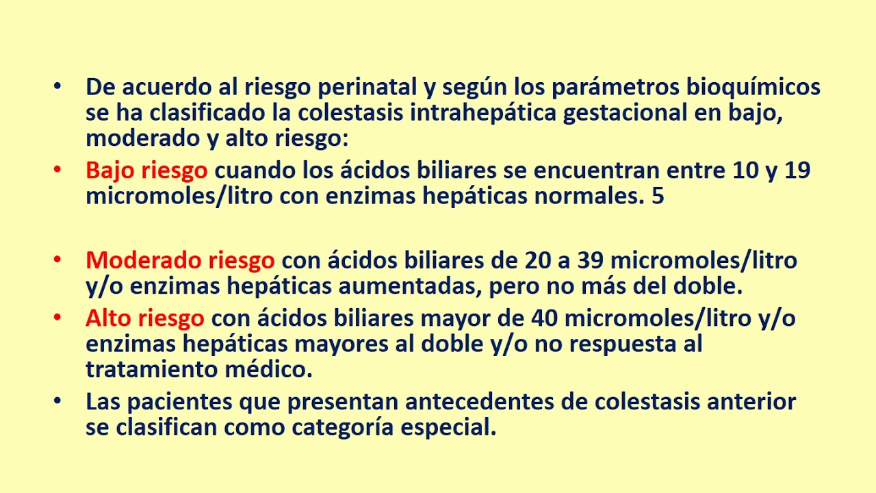 Colestasis Intrahepática Gestacional CIG