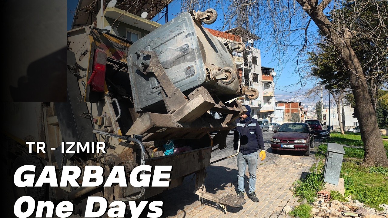 Çöpçü POV: 30 Dakikalık Mesai / Day in the Life of a Garbage Worker 🚛