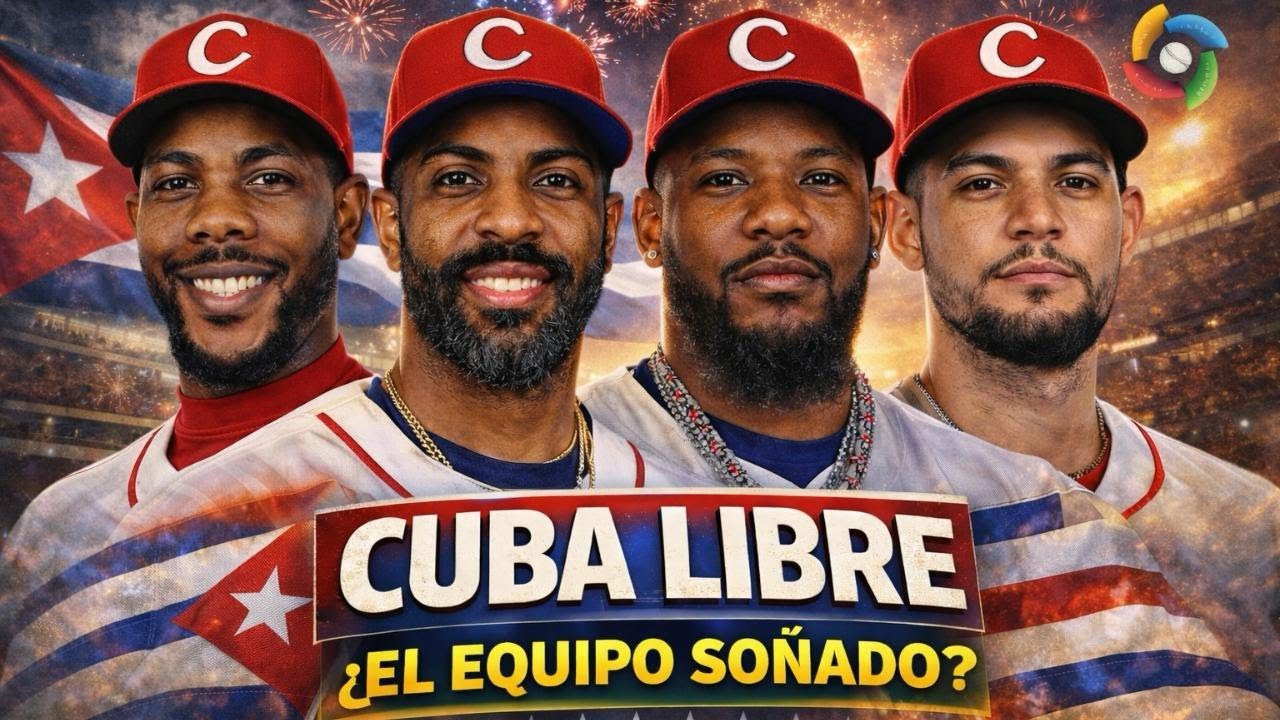 Equipo Cuba libre para el Clasico Mundial de Béisbol #worldbaseballclassic  #mlb