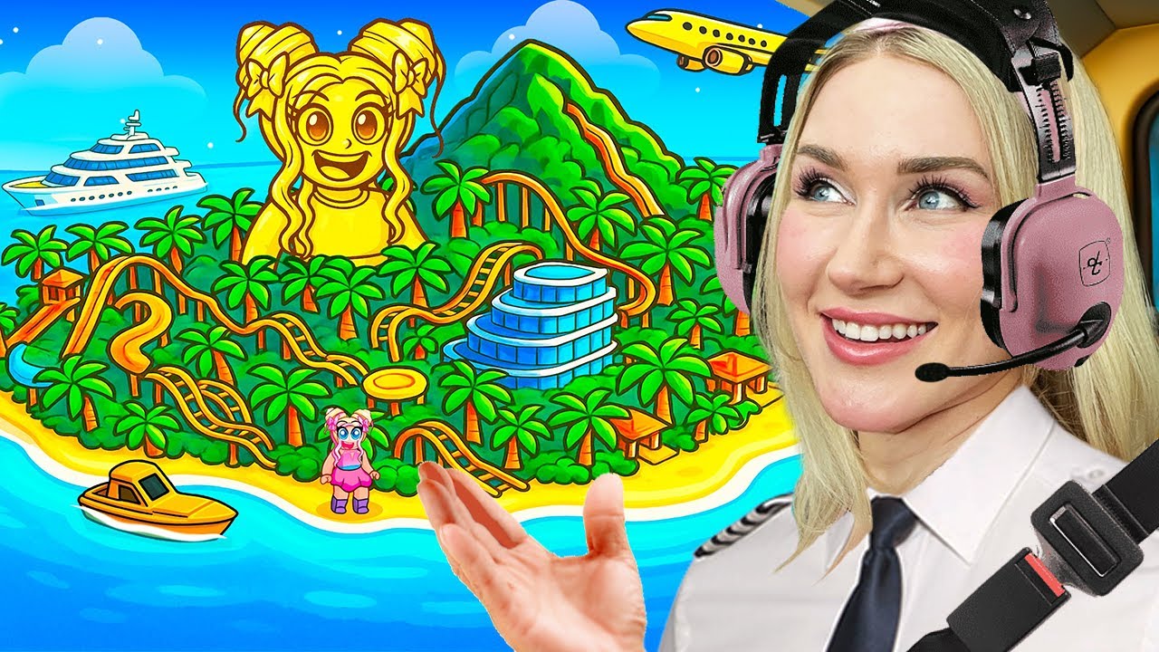 Ich BAUE eine 100.000.000€ PRIVATINSEL! 🌸 Roblox