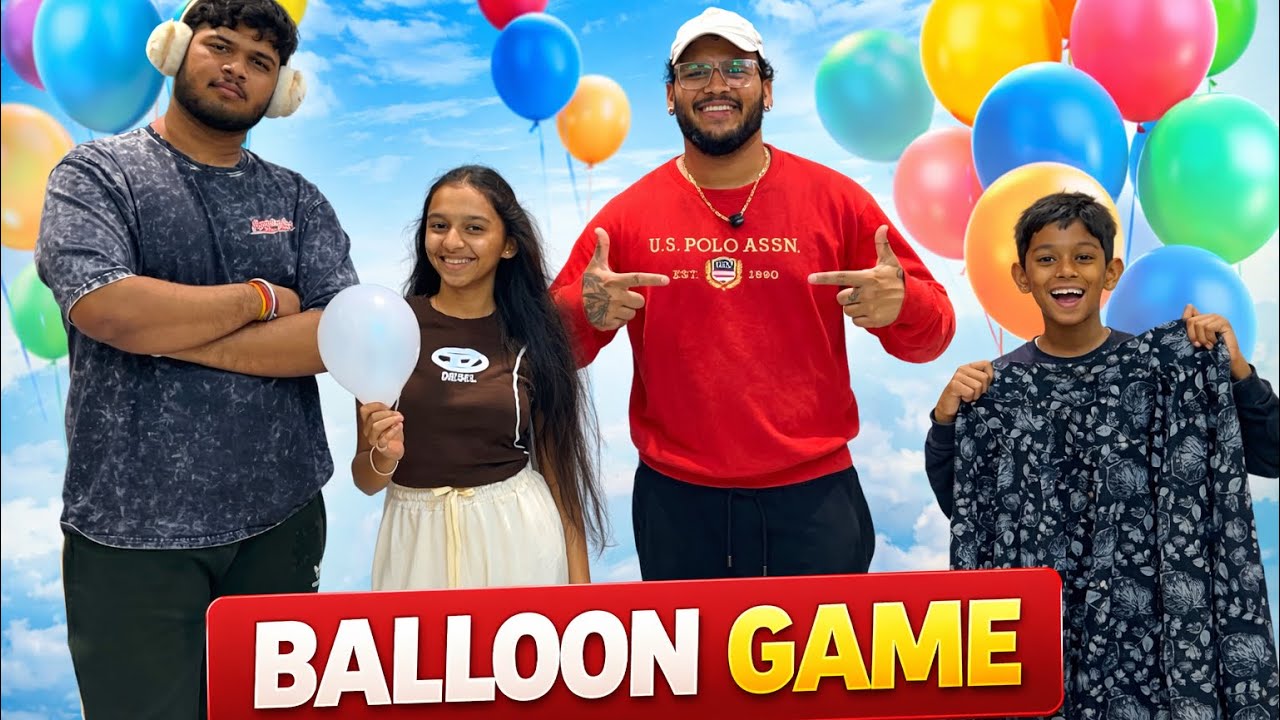 Kaun Jeetega BALOON GAME 😍| Winner KO Jo Street Food Chahiye Wo Milega 🫠