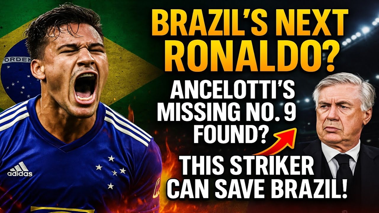 Brazil&rsquo;s Next Ronaldo? Ancelotti&rsquo;s Secret Weapon? Brazil&rsquo;s New Goal Machine! Caio Jorge Missing 9?