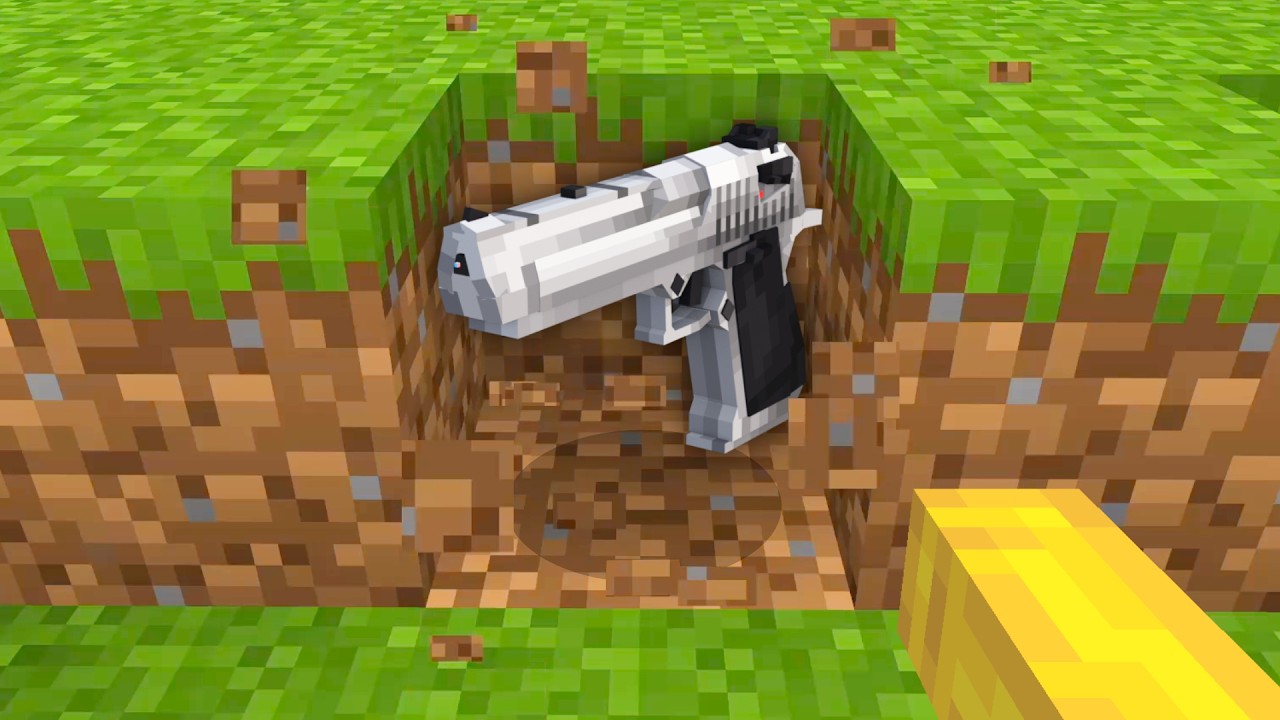 Minecraft, но Drops &mdash; это оружие.