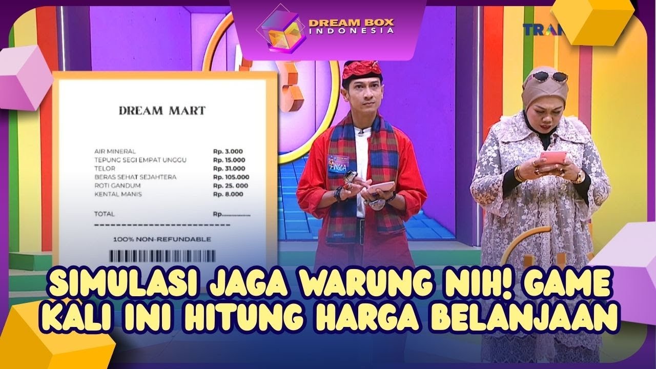 Simulasi Jaga Warung Nih! Game Kali Ini Hitung Harga Belanjaan - DREAM BOX (5/2/26) P2