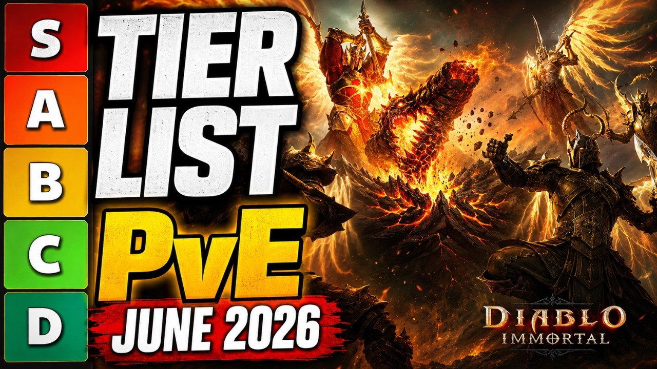PvE TIER LIST JUNE 2026 | The Best Classes in the Meta | Diablo Immortal