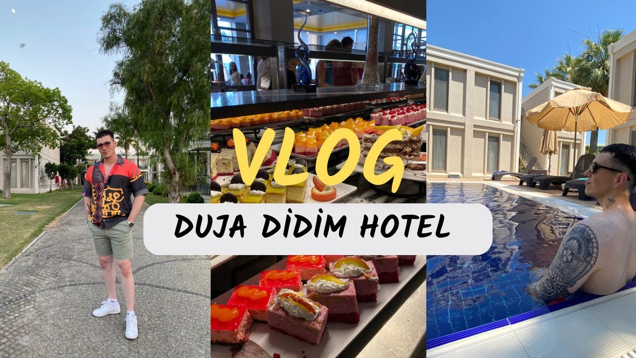 TÜRKİYENİN EN LÜKS OTELİN DE 1 GÜN / DUJA DİDİM HOTEL VLOG#21