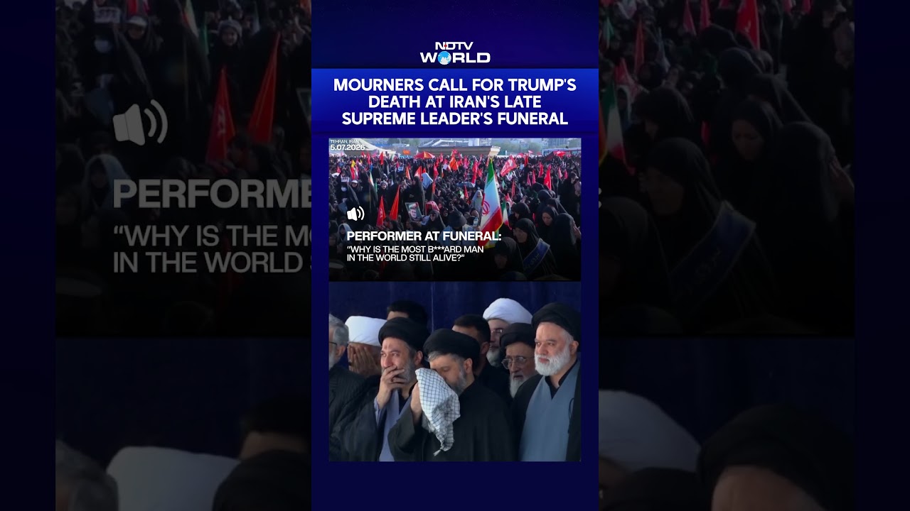 Ayatollah Ali Khamenei Funeral: Threats Against Trump At Funeral For Late Iran Supreme Leader