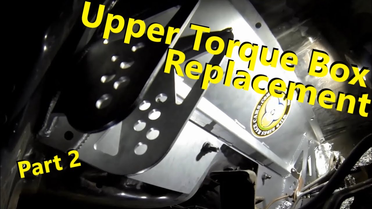 Installing Wild Rides Race Cars S-BOX™ 3.0 Upper Torque Box Into a Foxbody Mustang - Part 2