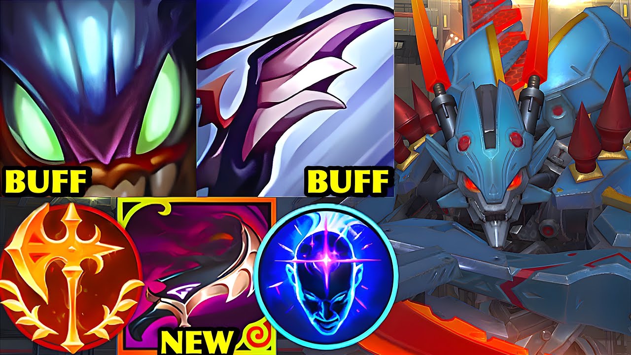 Wild Rift China Kha'Zix Jungle | BUFFED KHAZIX IS BROKEN!? | 23KILL Duskblade ONE SHOT Build & Runes