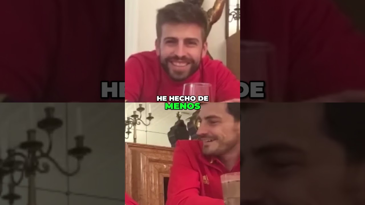 &iexcl;Piqu&eacute; y Casillas hablan el gol de Ramos en el que rompio una TELE! 😱⚽ #Piqu&eacute; #Casillas #SergioRamos