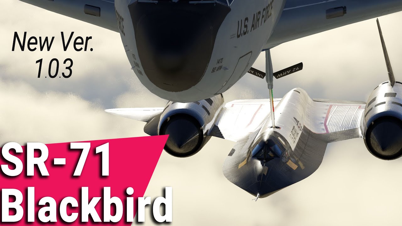 Обзор SR-71 Blackbird в Xplane 12 | v1.0.3